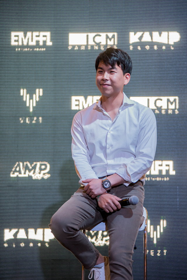 ‘KAMP Singapore 2019(이하 KAMP)’ 주최사 ‘앰프 라이브(AMP LIVE)’ 의 TIM KIM 대표 /사진=우앤컴