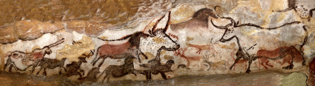 약 1만7,000년 전에 그린 것으로 추정되는 라스코 동굴벽화.
