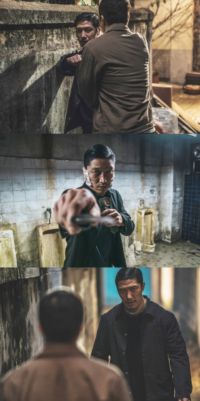 '신의 한 수: 귀수편' 홍기준, 살인병기 '갈고리눈'의 강렬한 암전 액션