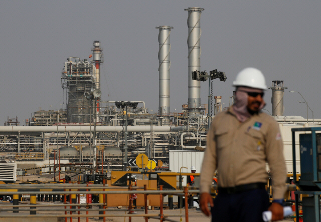 사우디아라비아 국영 석유회사 아람코의 원유시설 모습 /로이터연합뉴스