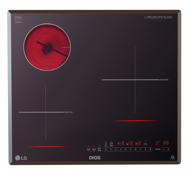 LG 디오스 하이브리드 전기레인지 /사진제공=LG전자