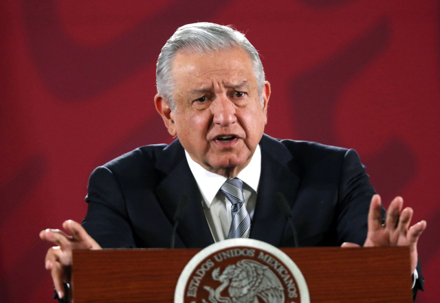 안드레스 마누엘 로페스 오브라도르 멕시코 대통령 /EPA연합뉴스