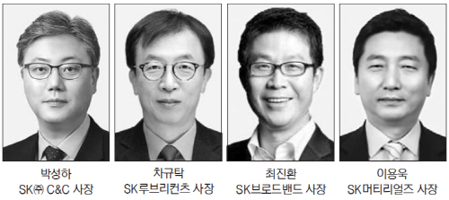 SK, 주력사 CEO 유임..'안정 속 변화'