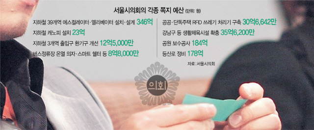 버스정류장 에어컨·골프연습장…서울시의회 선심성 예산 남발