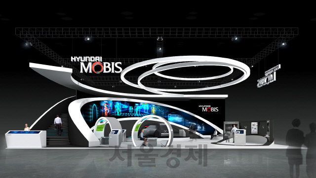 CES2020 현대모비스 전시부스 조감도./사진제공=현대모비스