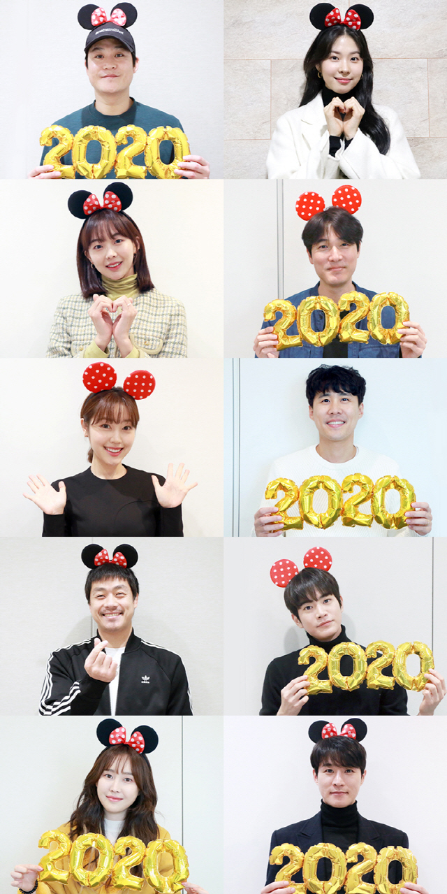 김성균·서은수·금새록 등, UL엔터 배우들의 2020년 이색 새해 인사