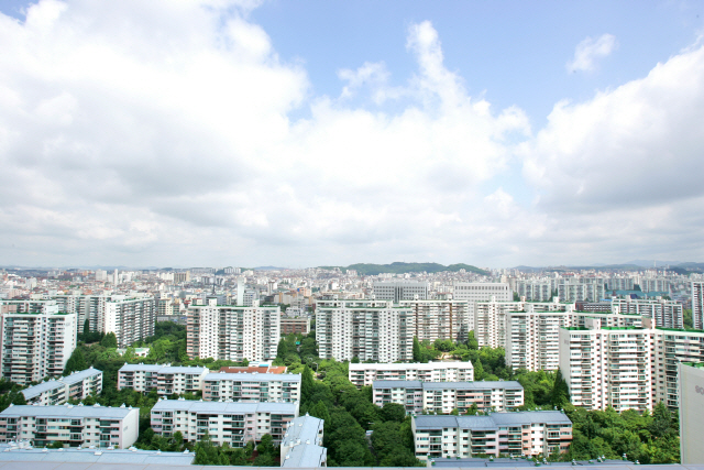 목동 신시가지 아파트 전경