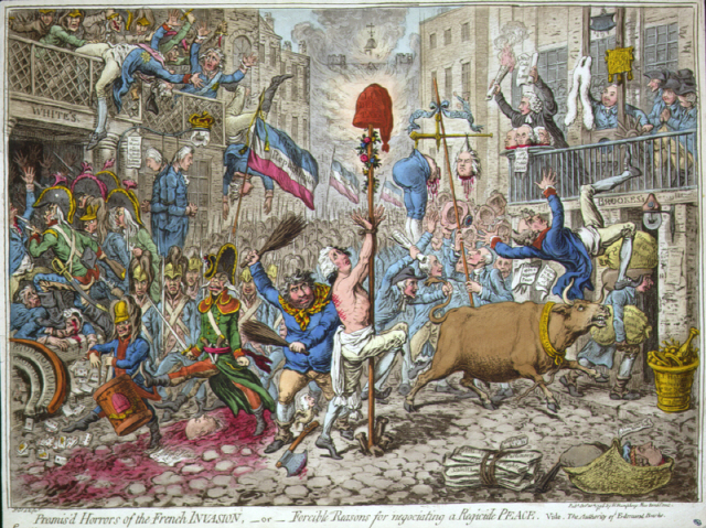 프랑스 혁명의 예견된 참상(제임스 길레이, 1796) /사진제공=살림
