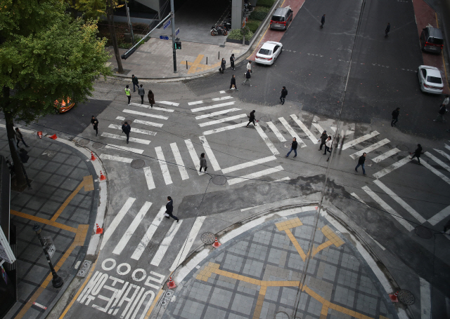 서울의 한 교차로. /연합뉴스