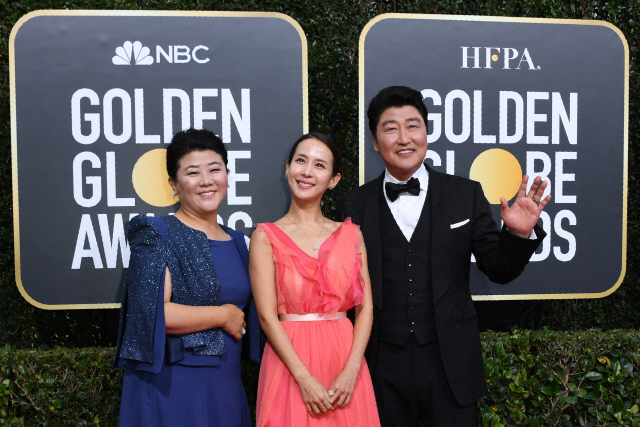 기생충, 한국 영화 최초로 골든글로브 외국어영화상 수상