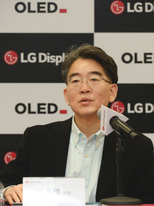 [CES 2020] 정호영 LGD 사장 '車디스플레이 매출 비중 30%로 끌어올리겠다'