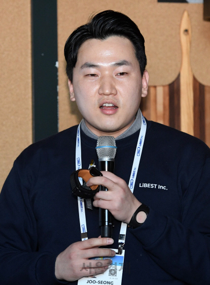 김주성 리베스트 대표 '휘어지는 플렉시블 배터리 개발'[CES 2020]