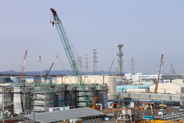 일본 후쿠시마 제1원전의 전경. /연합뉴스