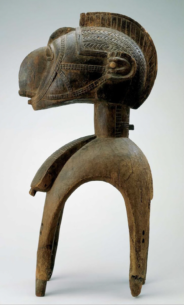 19세기 기니에서 제작된 ‘님바 마스크’