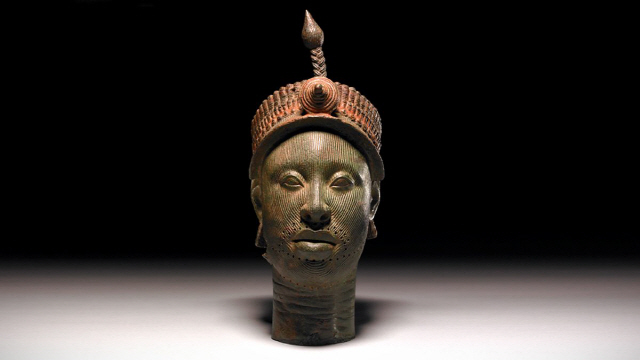 13세기 나이지리아에서 제작된 요루바족의 ‘이페 왕’ 두상.