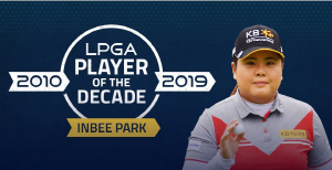 2010~2019 최고선수에 오른 박인비. /LPGA투어 홈페이지 캡처