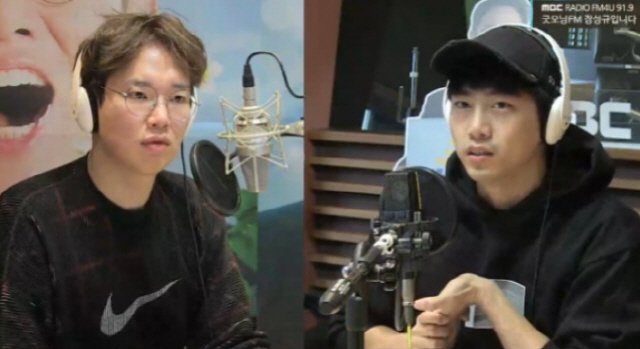 왼쪽부터 장성규, 옥택연 / 사진=MBC FM4U ‘굿모닝FM 장성규입니다’ 보이는 라디오 캡처