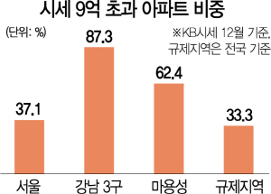 집 가진 죄...서울아파트 37% 전세대출 막혔다