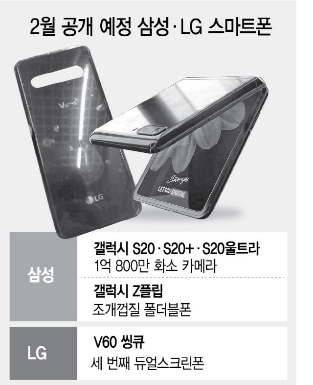 삼성 '시장선도' LG'독자노선' ...내달 출시 스마트폰 차별화 전략