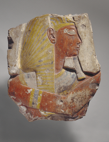 국립중앙박물관 이집트실에서 전시중인 ‘람세스 2세’ /사진제공=국립중앙박물관