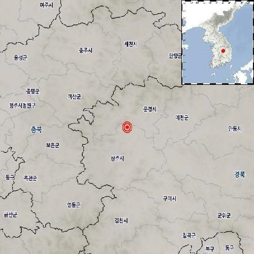 지난해 7월에 이어 또…경북 상주서 규모 3.2 지진 '원전 정상 가동 중'(종합)