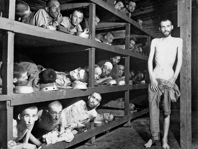 제2가 세계대전 당시 유태인 참상을 단적으로 보여주는 독일의 수용소 사진.