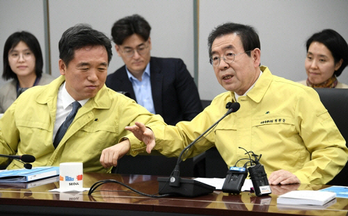 박원순 '중국인 입국 금지는 무책임한 주장…혐오 멈춰야'