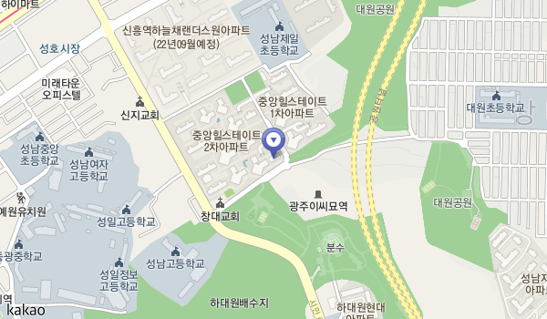 '중앙동힐스테이트2차'(경기도 성남시 중원구) 전용 59.98㎡ 신고가 경신.. 6억3,000만원 기록(3.28%↑)