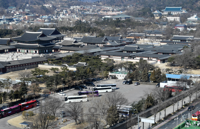 신종 코로나바이러스 감염증 '우한 폐렴' 확산에 대한 우려가 커지고 있는 5일 서울 경복궁 주차장이 한산한 모습을 보이고 있다./권욱기자 2020.2.5