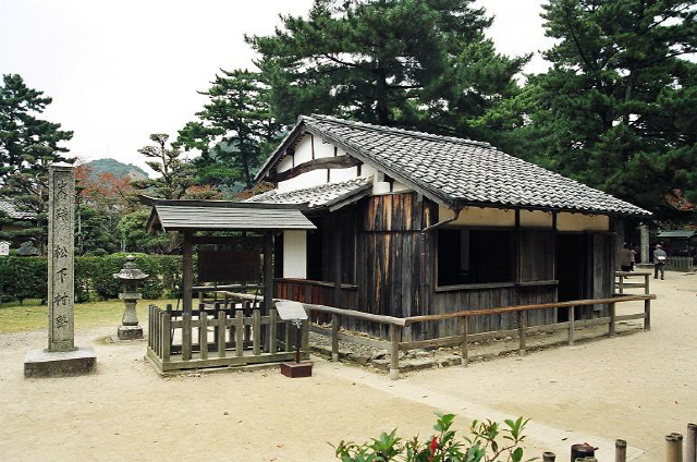일본 야마구치현 하기시에 있는 에도시대 후기의 사숙인 쇼카손주쿠(松下村塾) 의 모습.