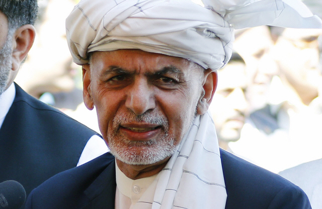 아슈라프 가니 아프가니스탄 대통령 /EPA연합뉴스