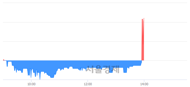 <코>테라셈, 전일 대비 11.99% 상승.. 일일회전율은 1.68% 기록