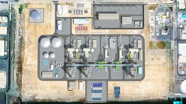 F3 복한발전 플랜트 조감도./사진제공=삼성물산