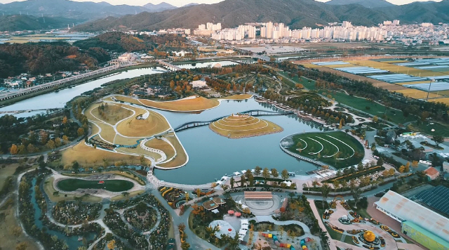 순천만국가정원 전경. /사진제공=순천시