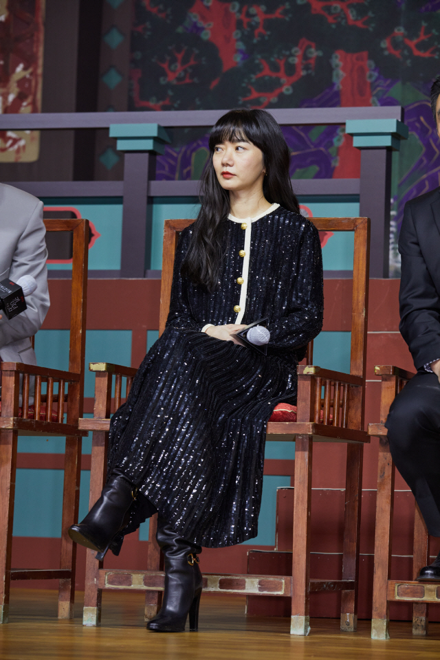 ‘킹덤2’의 배우 배두나가 제작발표회에 참석했다. / 사진=넷플릭스 제공