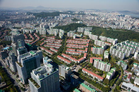 목동 신시가지 아파트 전경