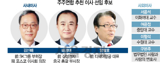 [시그널] 서스틴베스트 '조원태 회장, 한진칼 사내이사 연임 반대' 권고