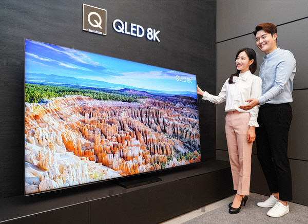 2020년형 QLED 8K TV 85형 QT950S./사진제공=삼성전자