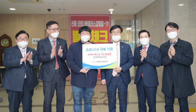 순천향대 재학생 후배 위해 1만장 방역용 마스크 기부