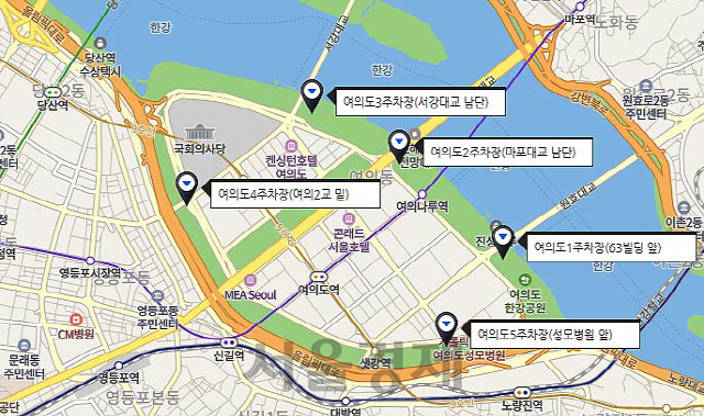벚꽃놀이 내년에 즐기세요”… 서울시, 이번 주말 여의도한강공원 주차장 폐쇄