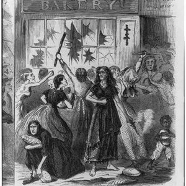 [오늘의 경제소사]1863년 리치먼드 빵 폭동