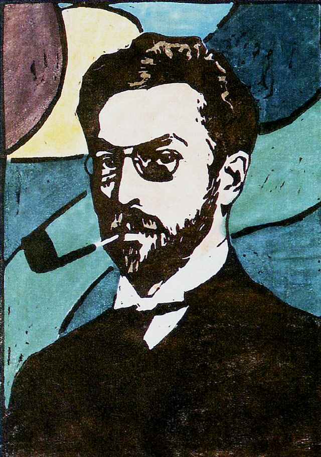 가브리엘레 뮌터, 칸딘스키의 초상, 1906년