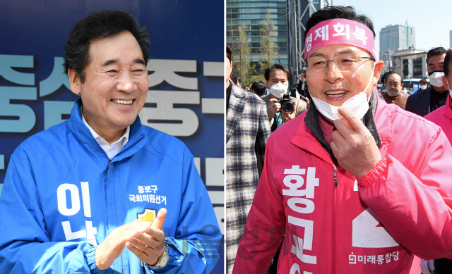 '종로, 서울 투표율 1위'…이낙연 vs 황교안 '종로대첩' 유권자 관심 집중