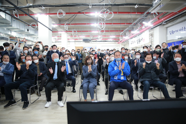 김원이 전남 목포 더불어민주당 후보 선거사무실