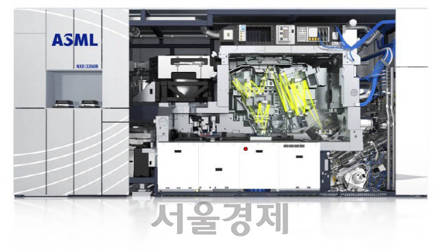 ASML의 TWINSCAN NXE:3350B EUV 시스템/사진제공=ASML