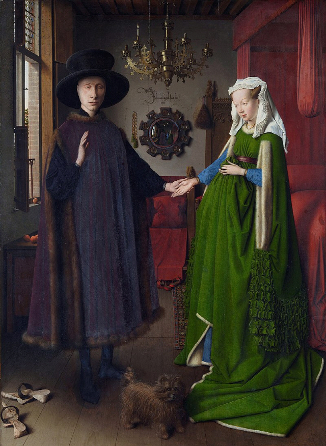얀 반에이크 1434년 작 ‘아르놀피니 부부의 초상화’ /사진출처=런던내셔널갤러리