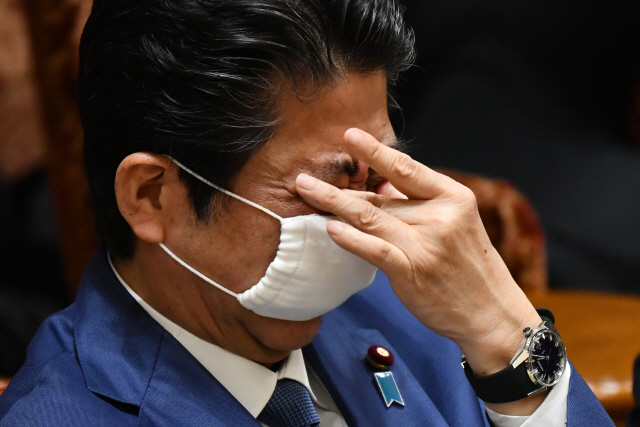 아베 신조 일본 총리 /AFP연합뉴스