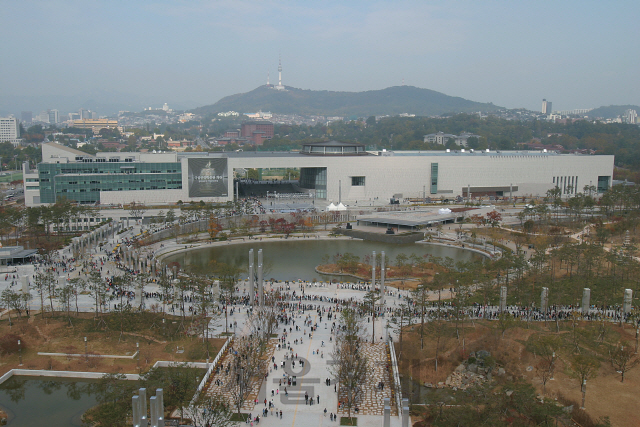 서울시 용산구에 위치한 국립중앙박물관 전경. /서울경제DB