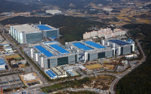 충남 아산 삼성디스플레이 공장.