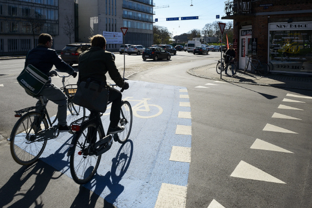 덴마크의 자전거 보급률은 90%가 넘는다. /사진제공=Super Cykelstier